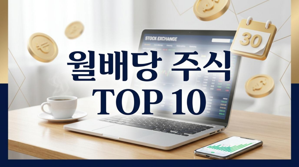 성공적인 재테크를 위한 월배당 주식 및 ETF TOP 10 완벽 분석(2026년 06월 ver.)