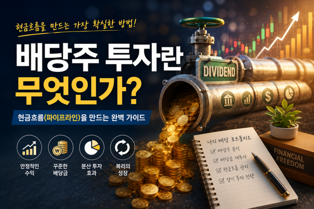 배당투자 현금흐름 파이프라인 구축 가이드
