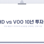 SCHD vs VOO 10년 투자 비교: 미국 배당주 투자자가 SCHD를 선택하는 진짜 이유